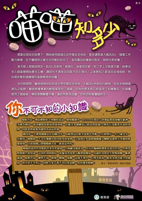 【反毒宣導】-用了喵喵大事不妙圖片